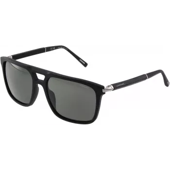 Chopard pánske zlaté aviator slnečné okuliare s hnedými polarizovanými sklami SCH391-59703P