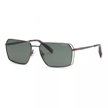 Chopard SCHG90-60568P pánske pilotné slnečné okuliare - sivé sklá, gunmetal obruba