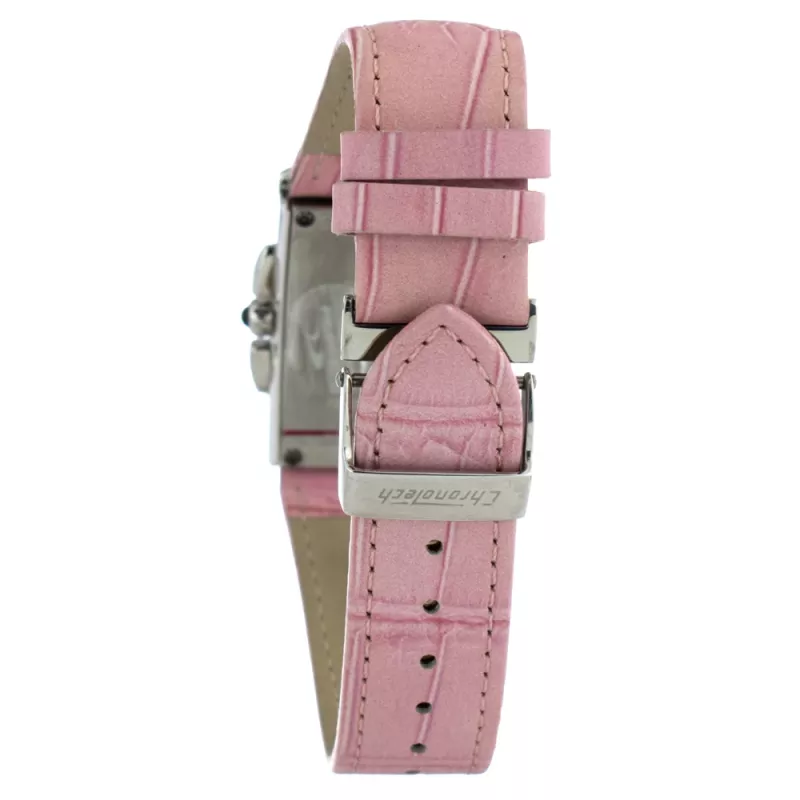 CHRONOTECH CT7018B-02S dámske analógové quartz hodinky 30mm biely kožený remienok