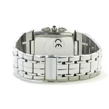 CHRONOTECH CT7018B-05M unisex analógové hodinky 28mm nerezová oceľ strieborné