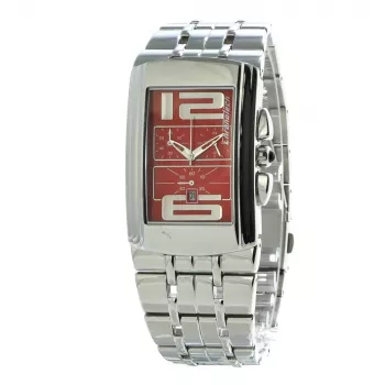 CHRONOTECH CT7018B-05M unisex analógové hodinky 28mm nerezová oceľ strieborné