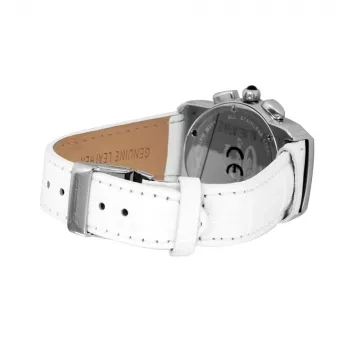 CHRONOTECH CT7280M-06 pánske analógové quartz hodinky 38 mm nerezová oceľ čierny ciferník kožený remienok