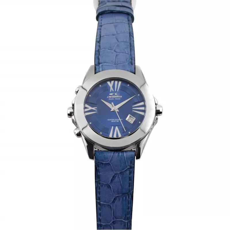 CHRONOTECH CT7686-12SS pánske náramkové hodinky nerezová oceľ analógové quartz 40mm strieborná
