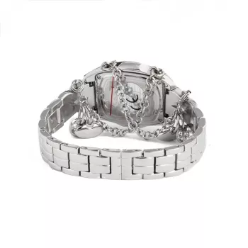 CHRONOTECH Woman CT7008LS-06M 27mm quartz analogové hodinky nerezová oceľ strieborná