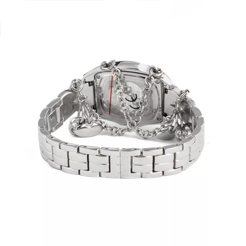 CHRONOTECH Woman CT7008LS-06M 27mm quartz analogové hodinky nerezová oceľ strieborná
