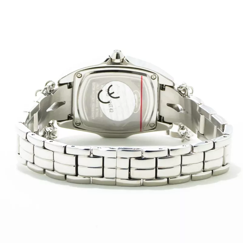 CHRONOTECH Woman CT7008LS-15M quartz analógové hodinky 30mm nerezová oceľ strieborné