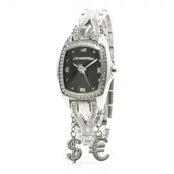 CHRONOTECH Woman CT7008LS-15M quartz analógové hodinky 30mm nerezová oceľ strieborné