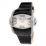 CHRONOTECH Woman CT7681M-30S quartz analógové náramkové hodinky 48 mm čierny ciferník kožený náramok