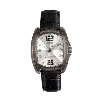 CHRONOTECH Woman RW0001 quartz analógové hodinky 30mm biely kožený remienok