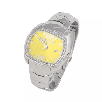 CHRONOTECH dámske CT2188LS-05M analógové quartzové hodinky 40mm striebro nerezový milánsky sieťkovaný remienok
