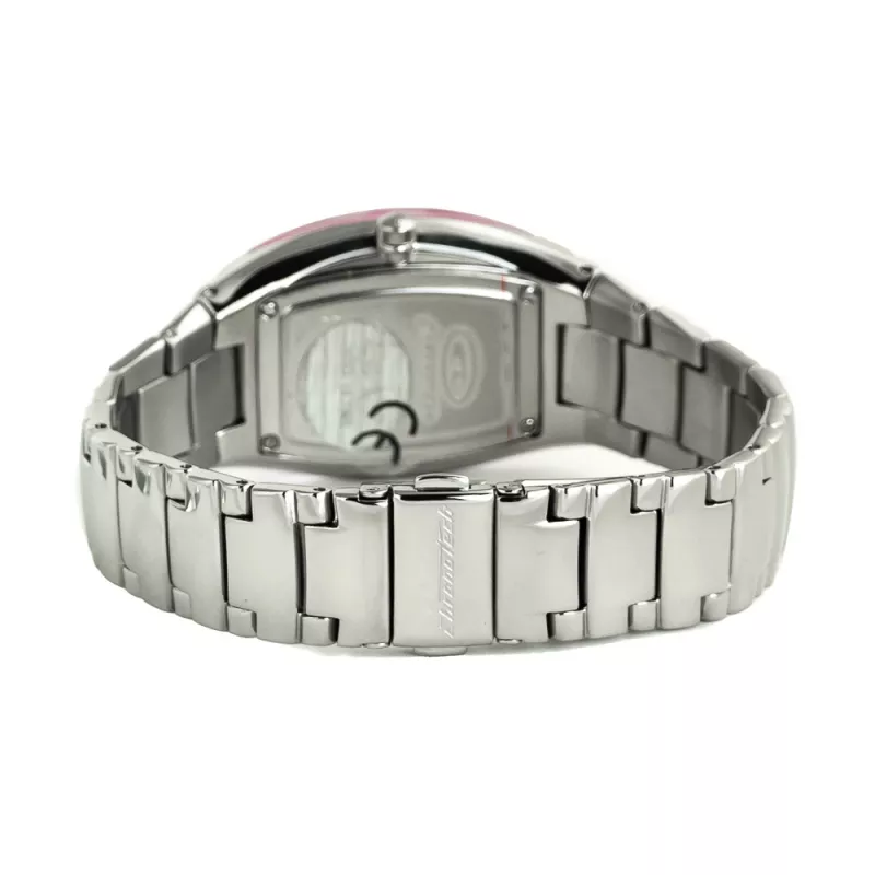 CHRONOTECH dámske quartz analógové hodinky CT7065L-25M 30 mm strieborná nehrdzavejúca oceľ mesh náramok