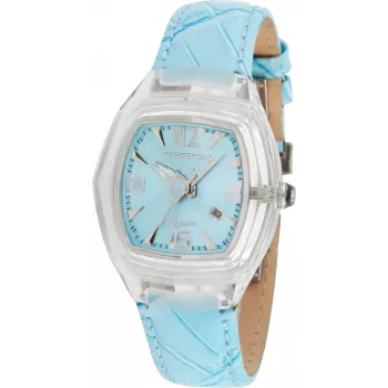 CHRONOTECH dámske quartz analógové hodinky CT7888L-01 35 mm biele koža