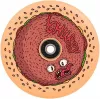 Chubby Wheel 110mm Burger Boy koliesko na kolobežku - 88A uretán, hliníkový stred