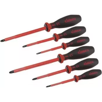 Cimco 2K-VDE krížový a Pozidriv skrutkovač set PH+PZ 11 7745 (117745)