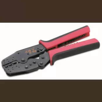 Cimco 5-dielna sada krimpovacích klieští s vymeniteľnými vložkami pre izolované a neizolované konektory, 0,5-6 mm², Click 'n' Crimp 106002