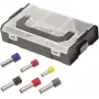 Cimco L-Boxx Mini sada izolovaných koncoviek 438010, 475 kusov, 0,75-10 mm², DIN 46228-4