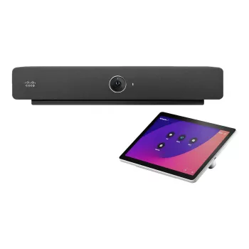 Cisco Webex Room Bar videokonferenčná lišta s nástenným Room Navigator, antracitová