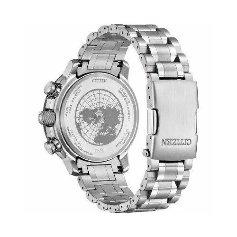 CITIZEN Eco-Drive hodinky s rádiovým nastavením času BY3006-53H (46mm)