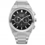 CITIZEN Eco-Drive Chronograph pánske hodinky CA4580-50E 43mm nerezová oceľ čierny ciferník