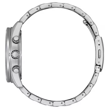 CITIZEN Eco-Drive chronograf hodinky CA0770-72X 43 mm oceľ zelený ciferník pánske