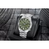 CITIZEN pánske automatické hodinky NJ0159-86X 40mm zlatý oceľový náramok zelený ciferník