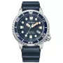 CITIZEN pánske potápačské hodinky Eco-Drive BN0151-17L 44mm modrý ciferník modrý polyuretánový remienok