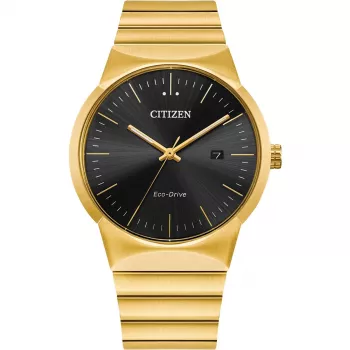 CITIZEN pánske Eco-Drive hodinky BM7582-56E 40mm nerezová oceľ čierny ciferník