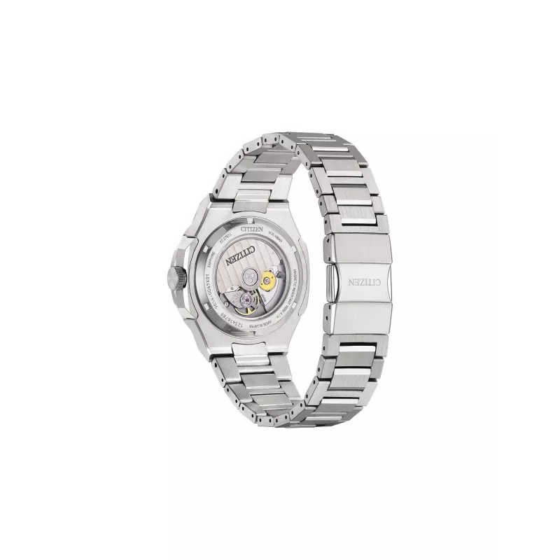 CITIZEN NB6031-56E automatické potápačské hodinky 41mm Super Titanium čierny ciferník