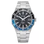 CITIZEN NB6031-56E automatické potápačské hodinky 41mm Super Titanium čierny ciferník