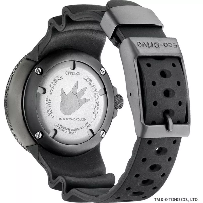 CITIZEN Promaster Diver Eco-Drive pánske hodinky BJ8059-03Z 48mm zelený ciferník zelený polyuretánový remienok