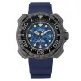 CITIZEN Promaster Marine Eco-Drive potápačské hodinky BN0227-09L 46,5mm modrý ciferník modrý polyuretánový remienok