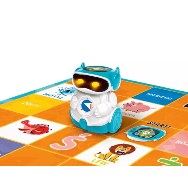 Clementoni DOC vzdelávací robot pre deti, poľský jazyk, od 5 rokov, STEM programovacia hračka
