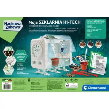 Clementoni Scientific Fun - High-Tech Greenhouse Lab: botanické experimenty