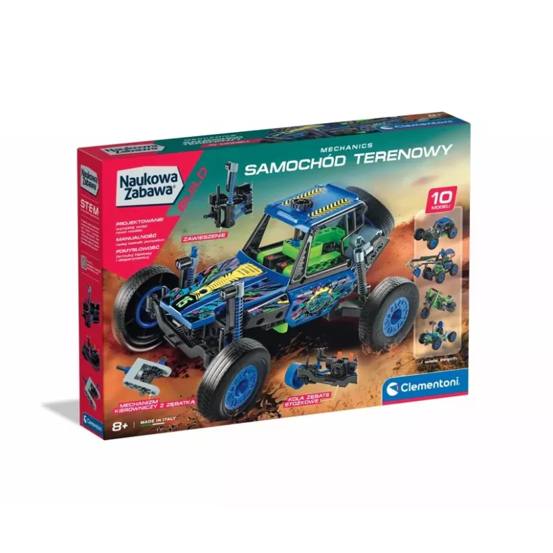 Clementoni Scientific Fun Mechanics Laboratory Off-Road auto 50918