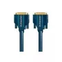 CLICKTRONIC DVI-D Dual Link kábel 2m – pozlátený, dvojito tienený, WQXGA 2560x1600