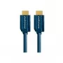 CLICKTRONIC Štandardný HDMI kábel s Ethernetom (HDMI A na HDMI A) - 20 m, High Speed, 4K, 3D, čierny
