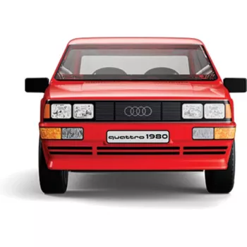 Cobi Audi Quattro 1980 červená mierka 1:35