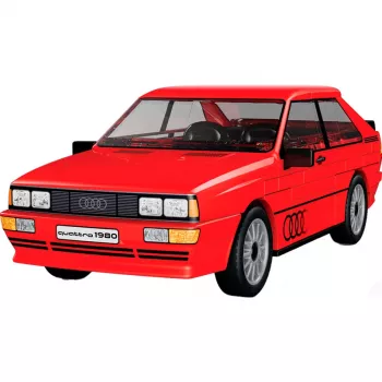 Cobi Audi Quattro 1980 červená mierka 1:35