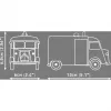 COBI Citroen Type H Polícia stavebnica (mierka 1:35)