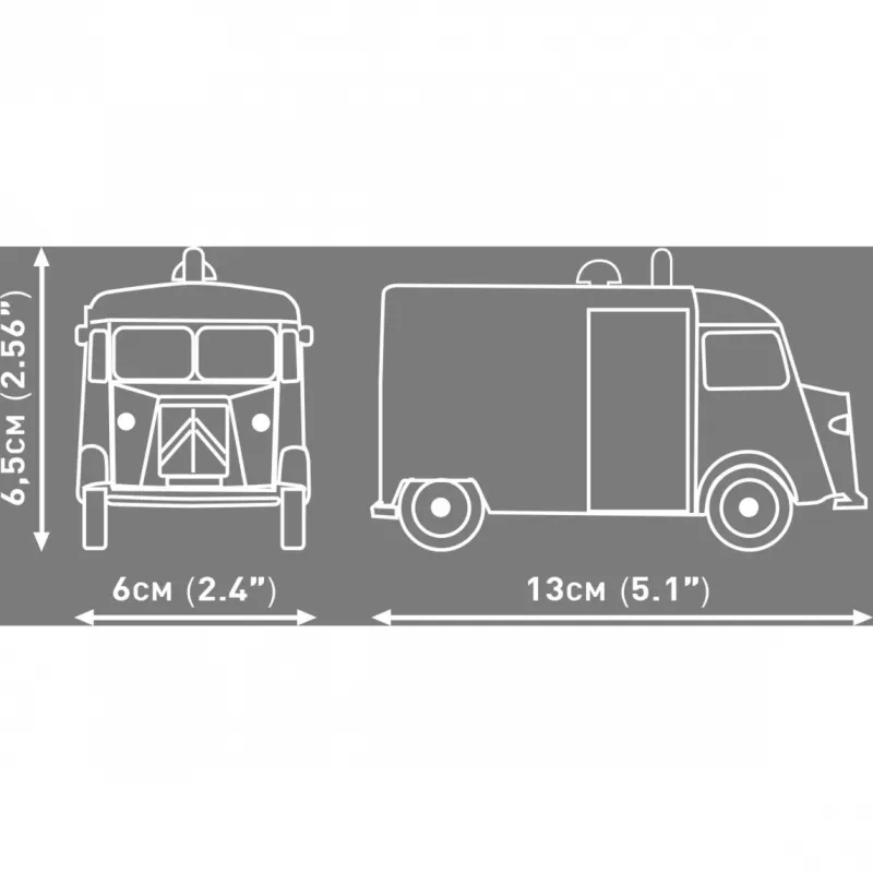 COBI Citroen Type H Polícia stavebnica (mierka 1:35)