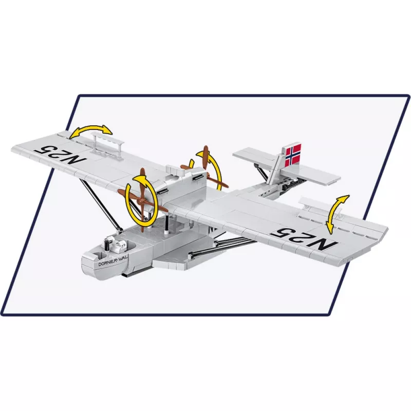 COBI Dornier Do J Wal Amundsen 1:72 plastový model stavebnica