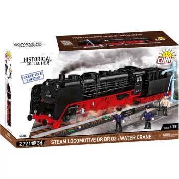 COBI DR BR 03 parný rušeň & vodný žeriav - Executive Edition (mierka 1:35)