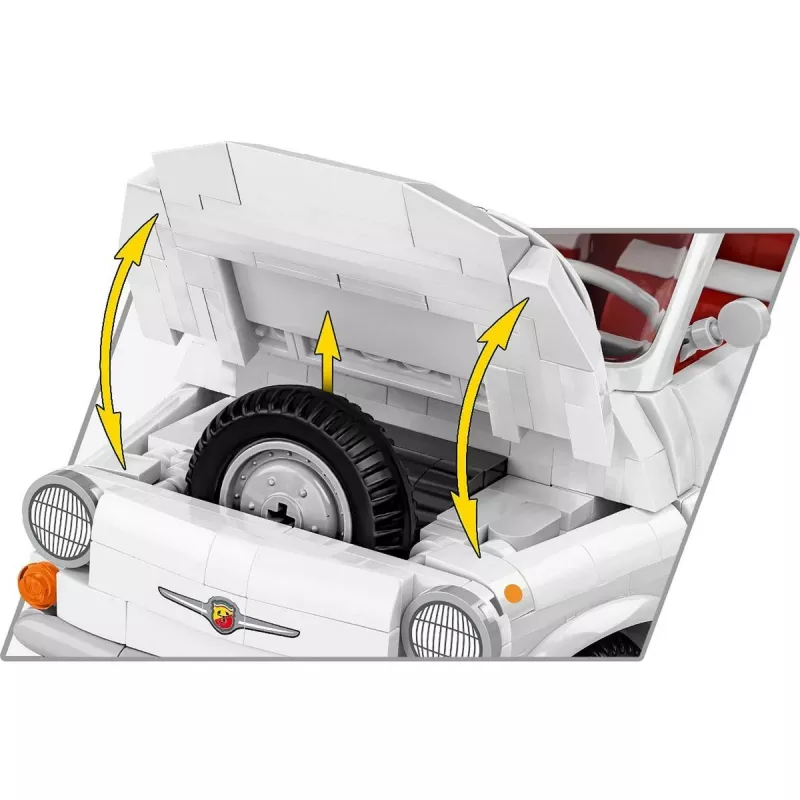 COBI Fiat 500 Abarth 1:12 stavebnica (24354)