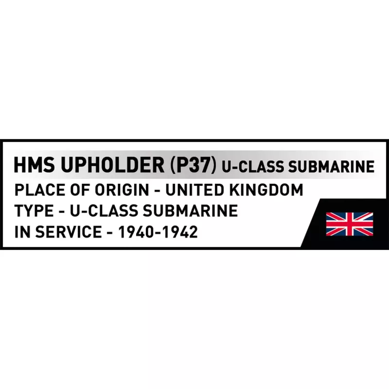 COBI HMS Upholder (P37) ponorka triedy U 1:300 stavebnica 4862