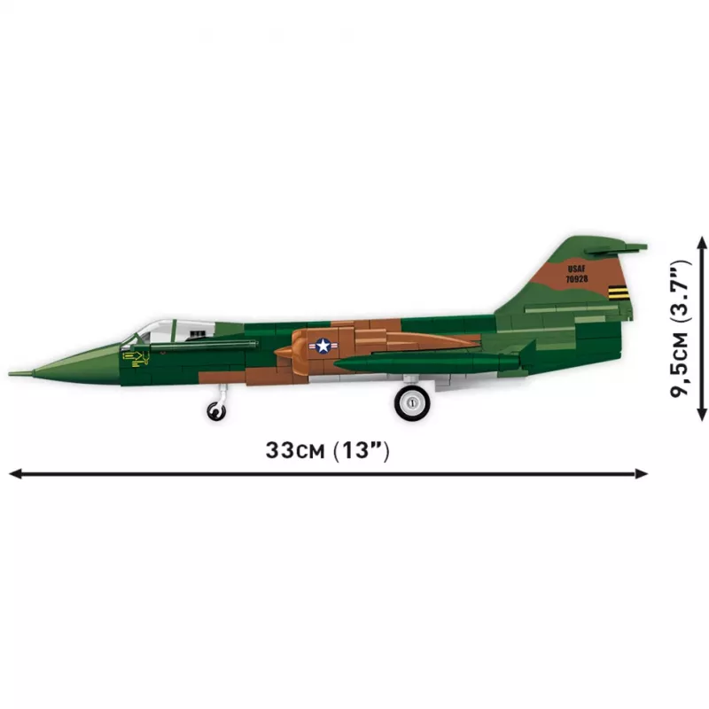 Cobi Lockheed F-104 Starfighter stavebnica (370 dielov)
