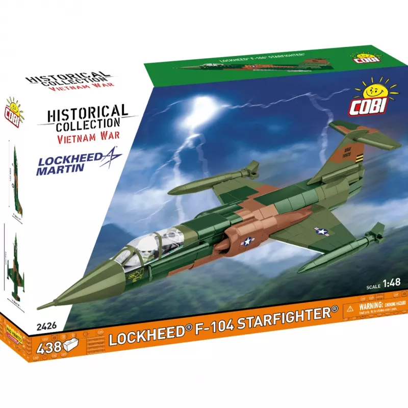 Cobi Lockheed F-104 Starfighter stavebnica (370 dielov)
