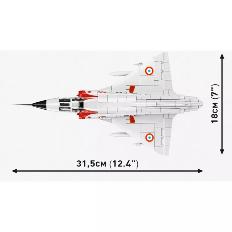 Cobi Mirage IIIC stavebnica mierka 1:48 (560 dielov)