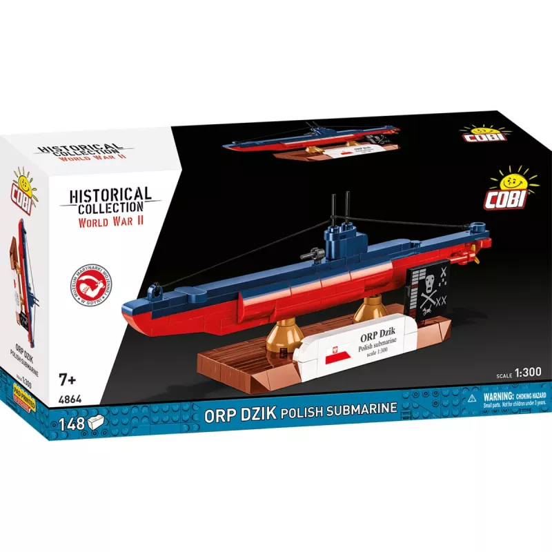 COBI ORP Dzik poľská ponorka (mierka 1:300)