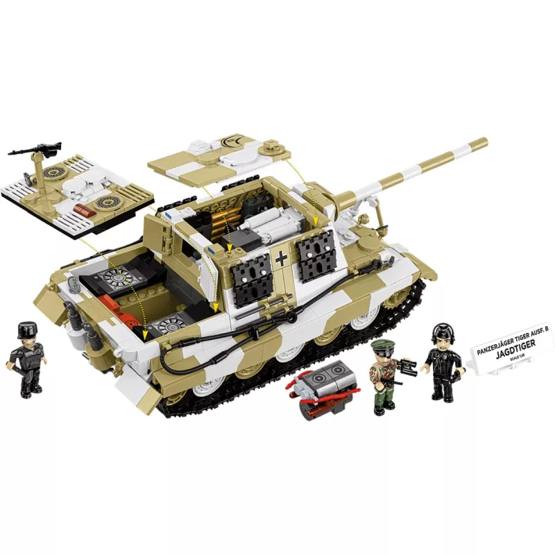 COBI Panzerjäger Tiger Ausf. B Jagdtiger stavebnica (1371 dielov)