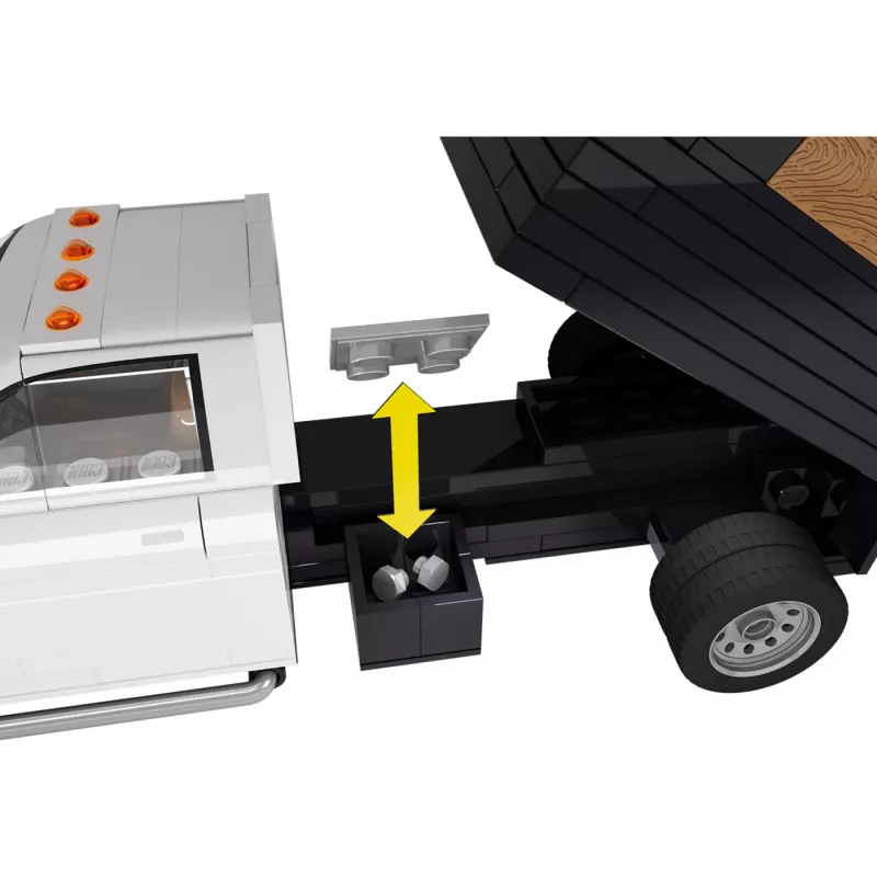 COBI RAM 3500 Dump Truck 1:35 Scale stavebnica